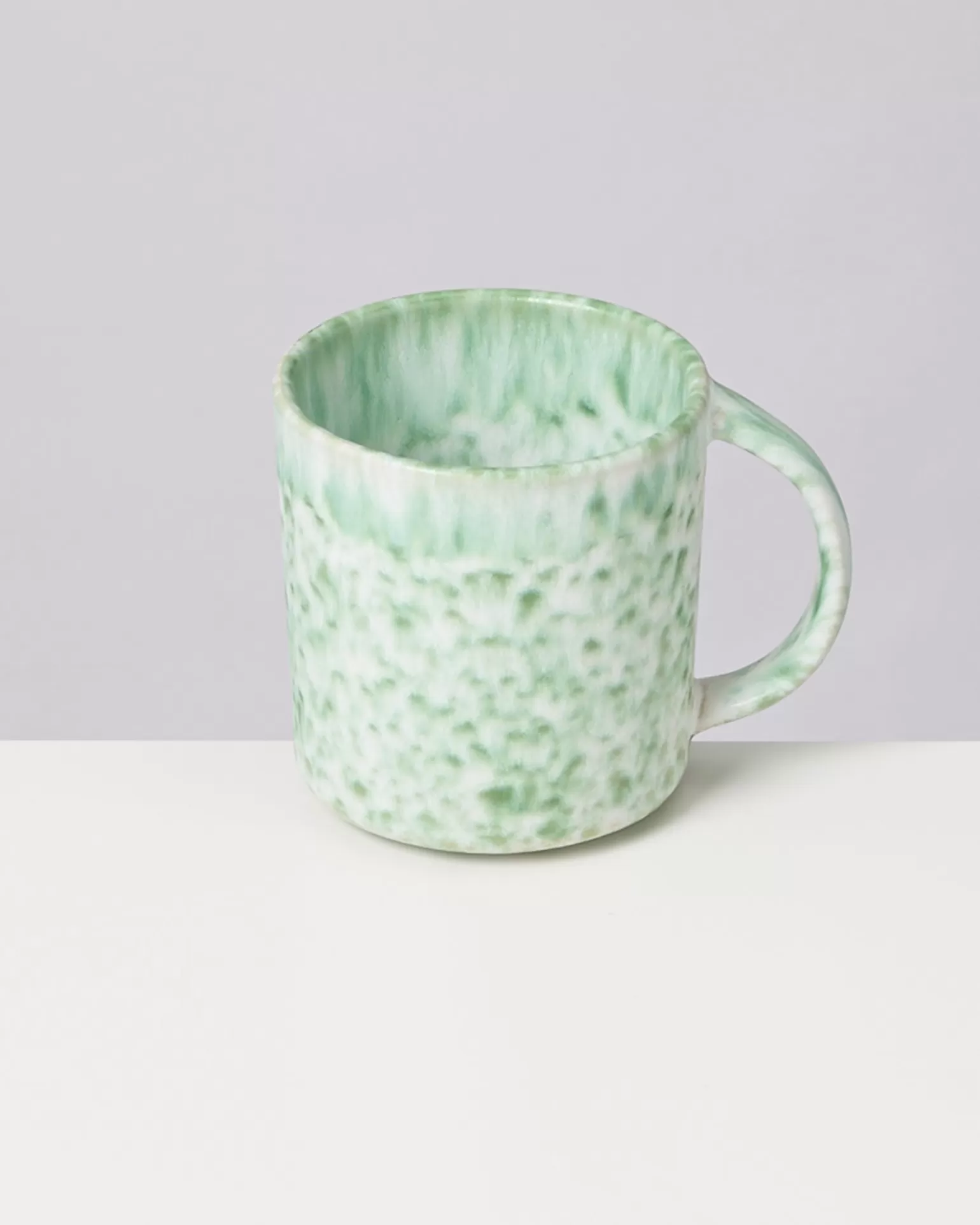 Online Motel a Miio Almada - Mug Big Green Speckled grün gesprenkelt