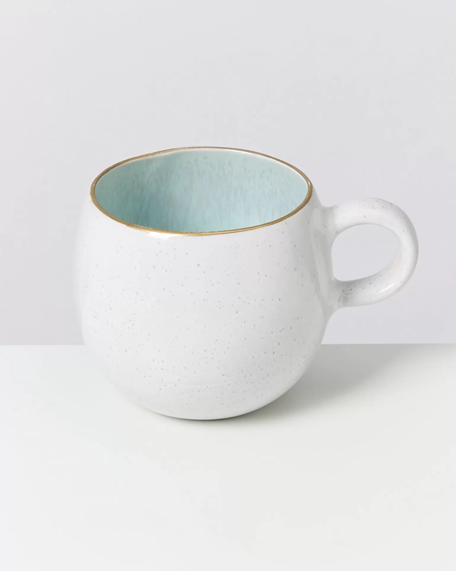 Shop Motel a Miio Areia - Mug Big With Gold Rim azure