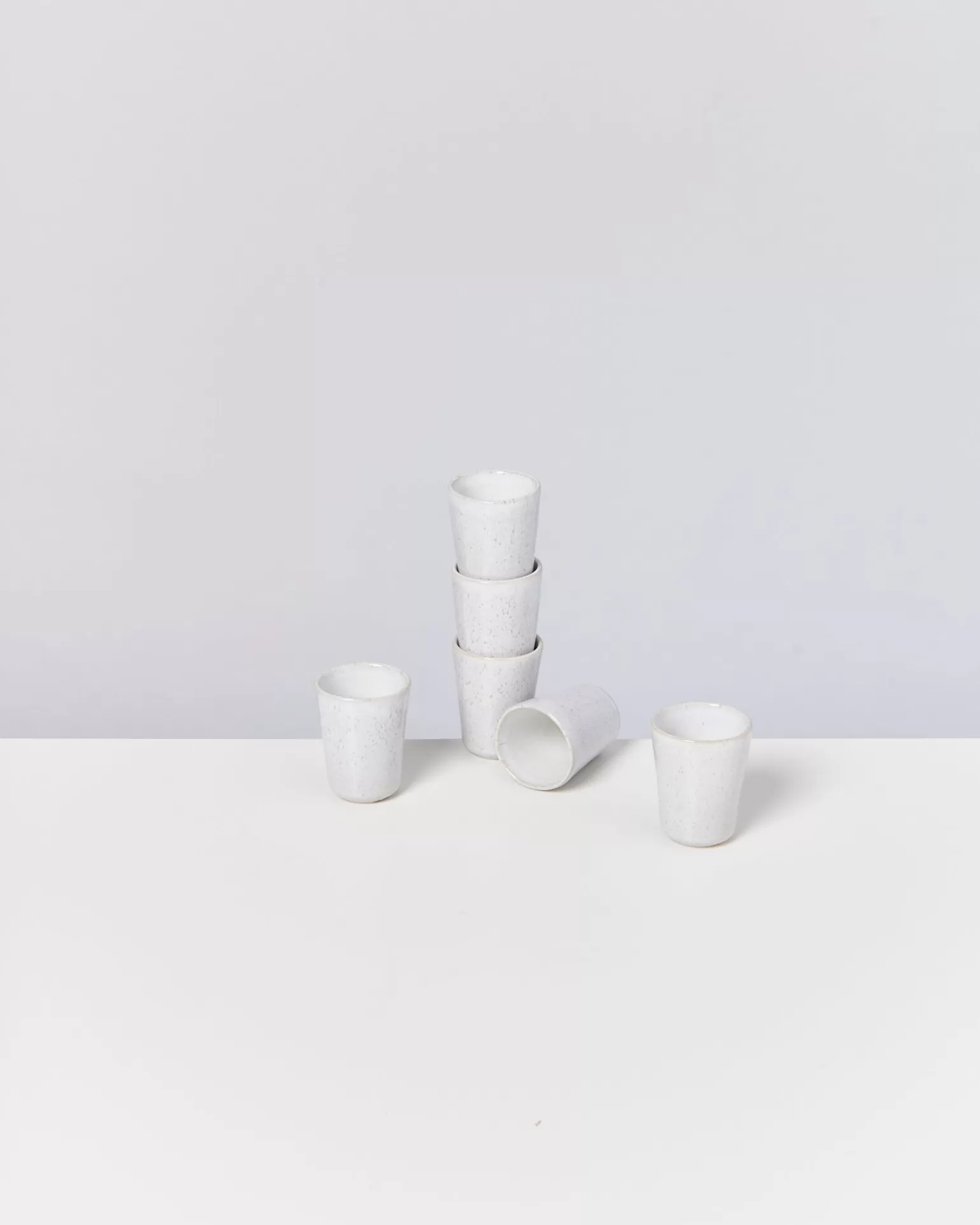 Clearance Motel a Miio Areia - Set Of 6 Espressocups white