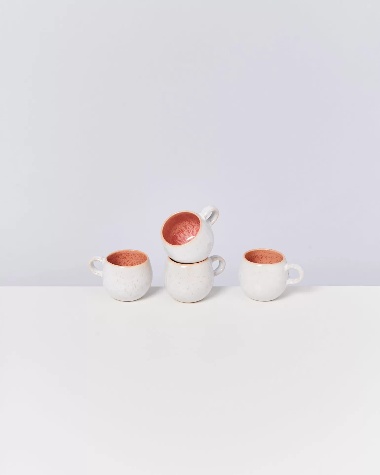 Fashion Motel a Miio Areia - Set Of 4 Espressomugs pink