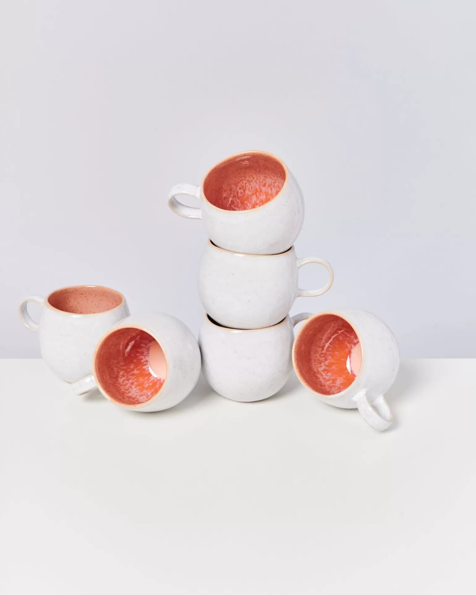 Shop Motel a Miio Areia - Set Of 6 Mugs Big pink