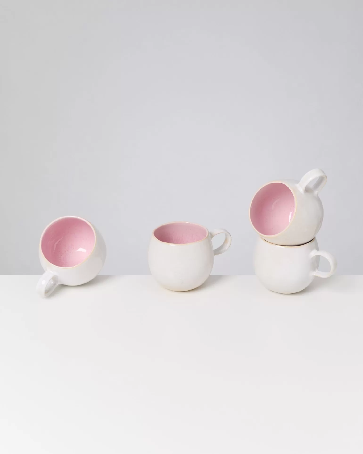 Store Motel a Miio Areia - Set Of 4 Mugs Big rose