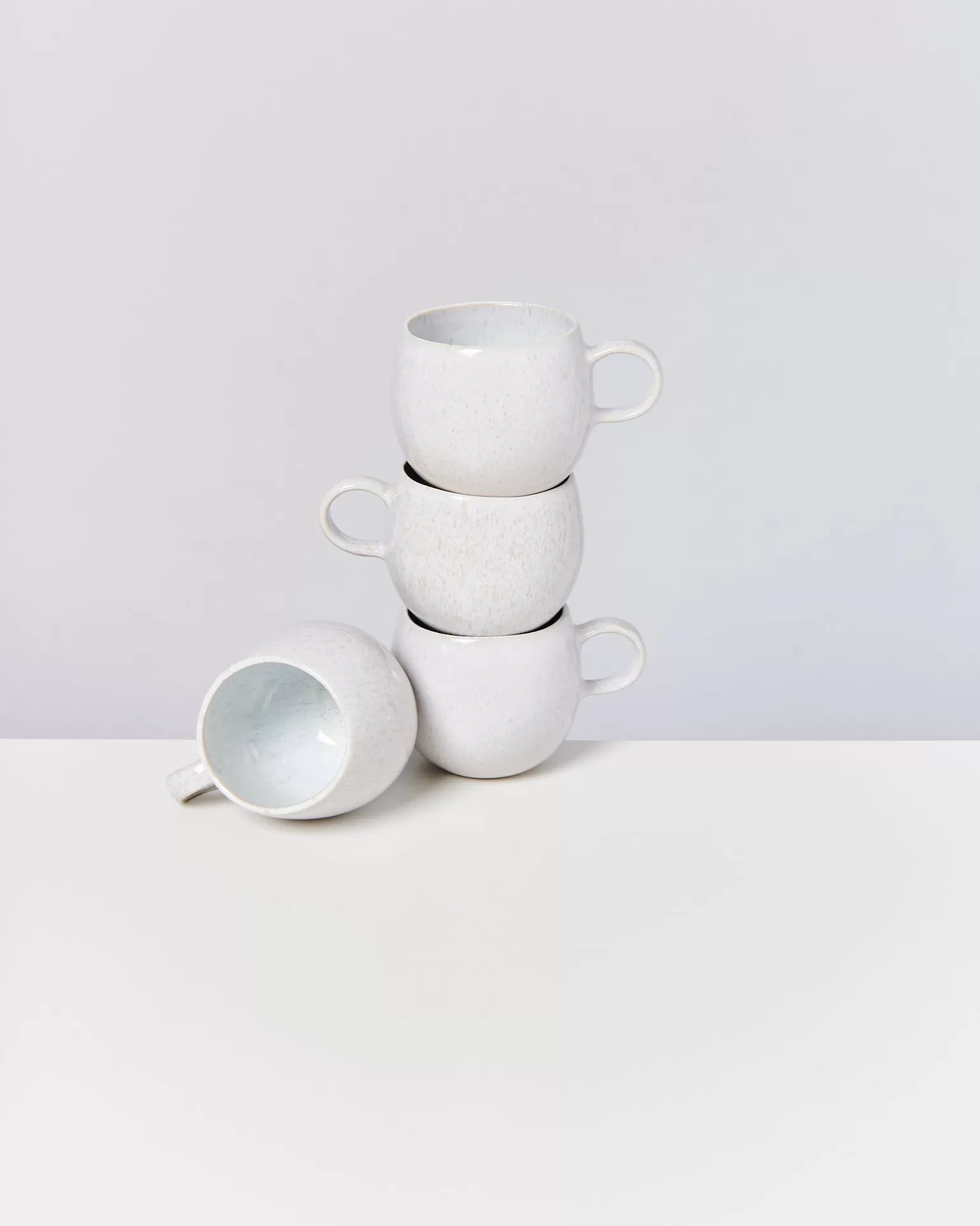 Store Motel a Miio Areia - Set Of 4 Mugs Big white