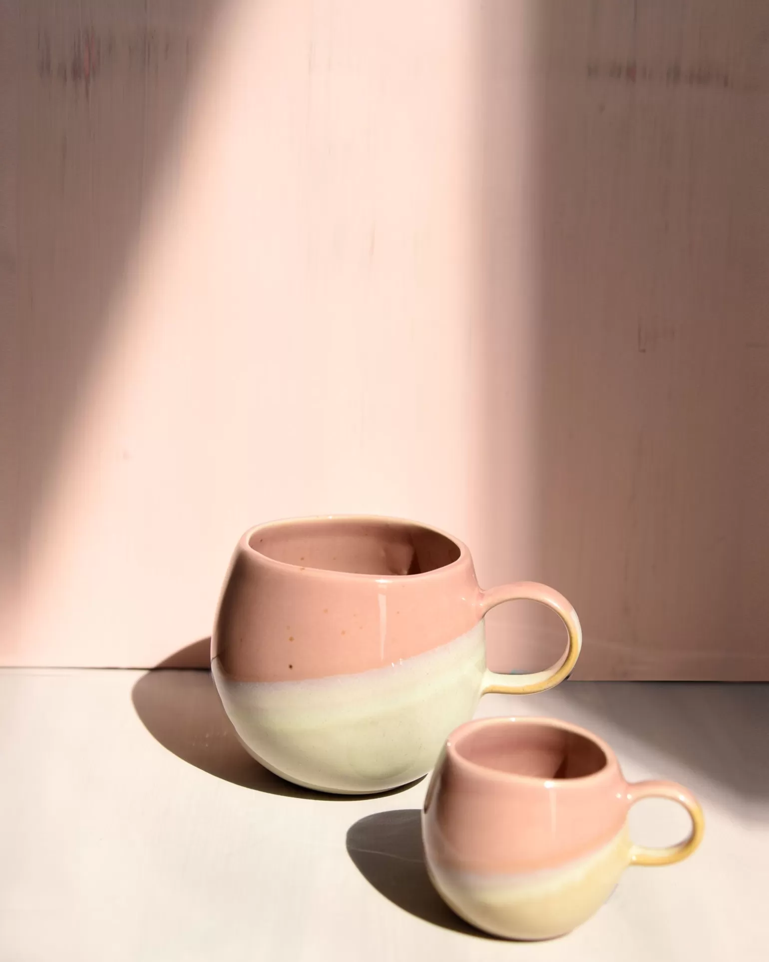 Cheap Motel a Miio Bica - Mug Big Pink / Cream pink cream