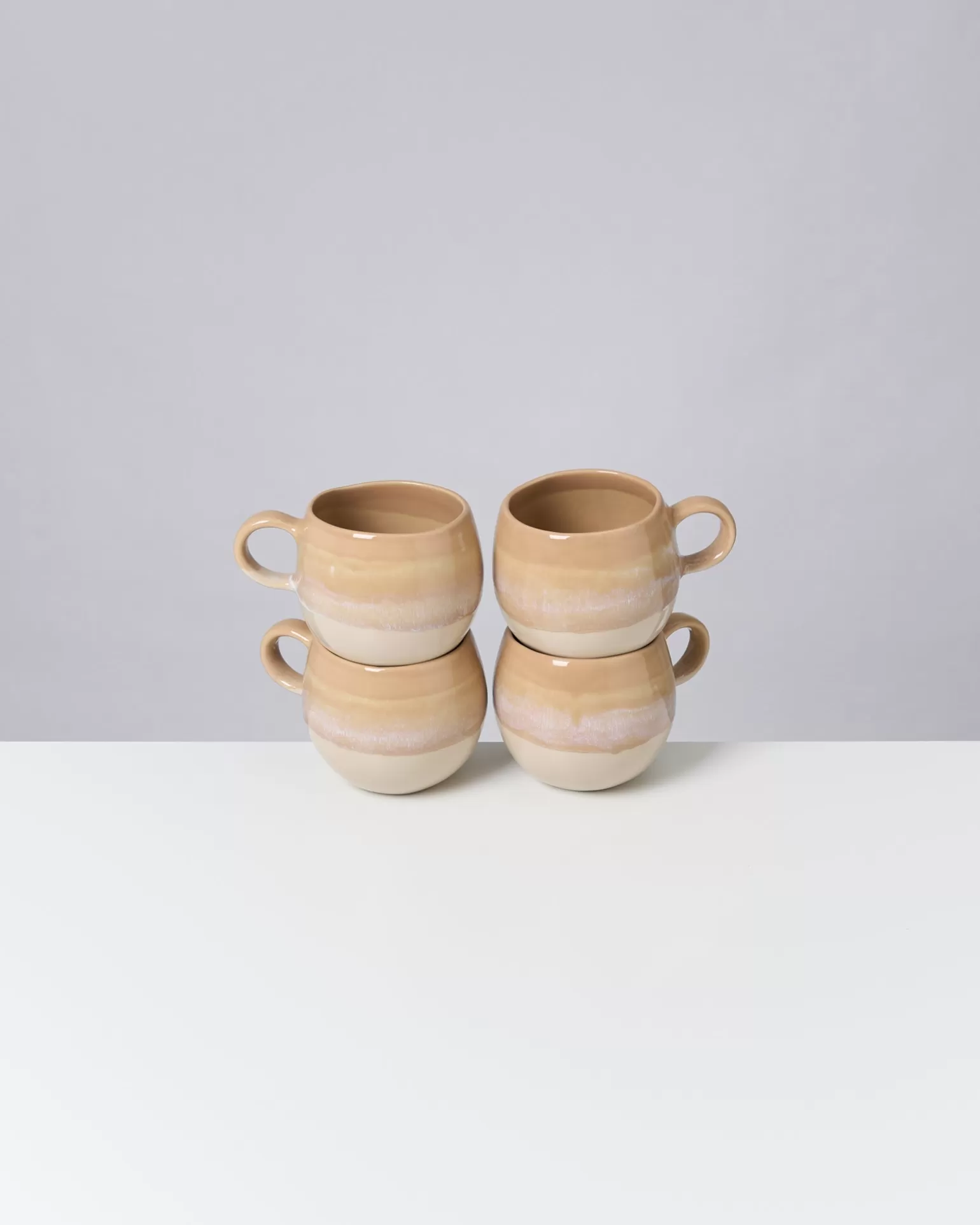 Fashion Motel a Miio Bica - Set Of 4 Mugs Big sand