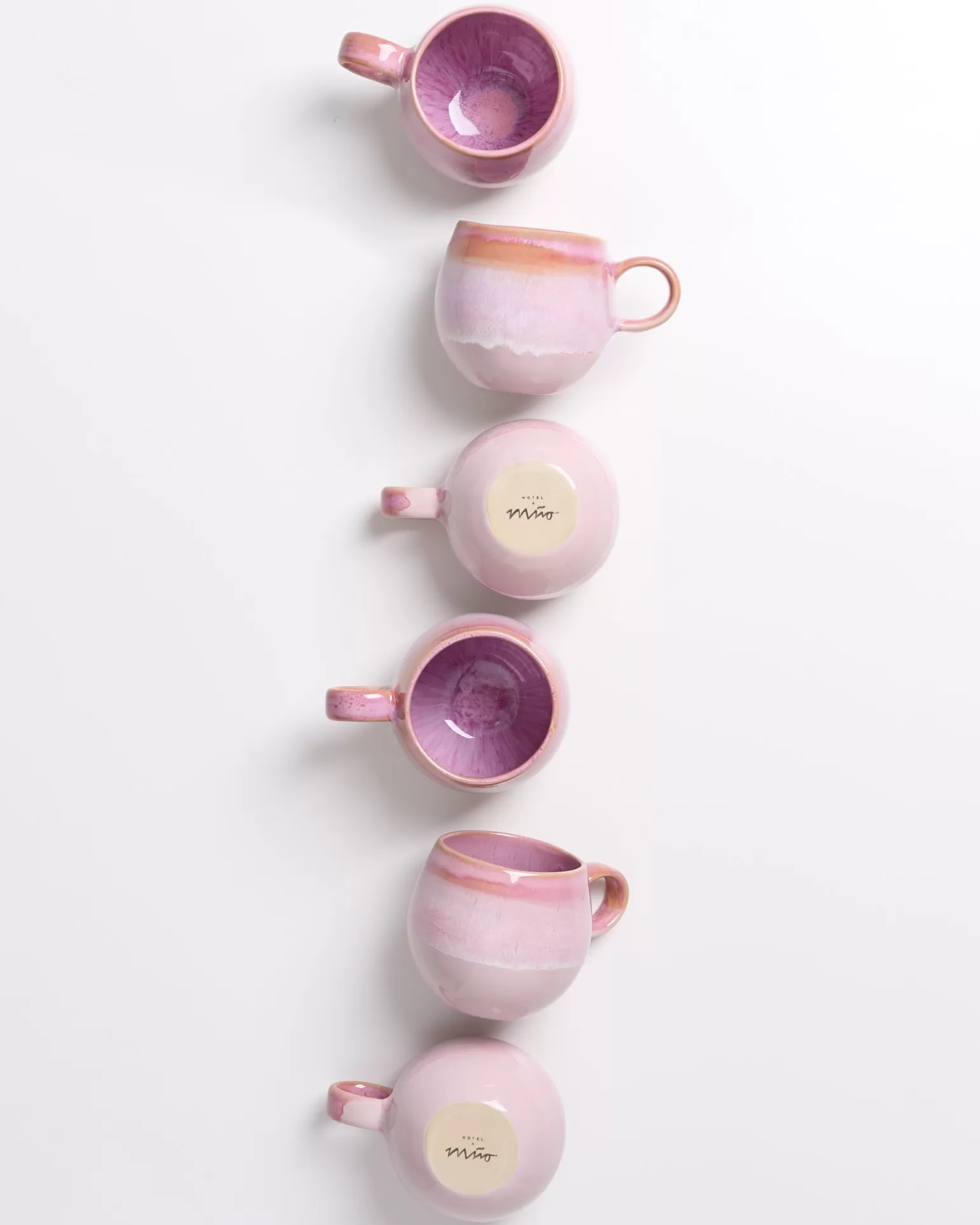 Outlet Motel a Miio Bica 6er Set Tasse Klein pink