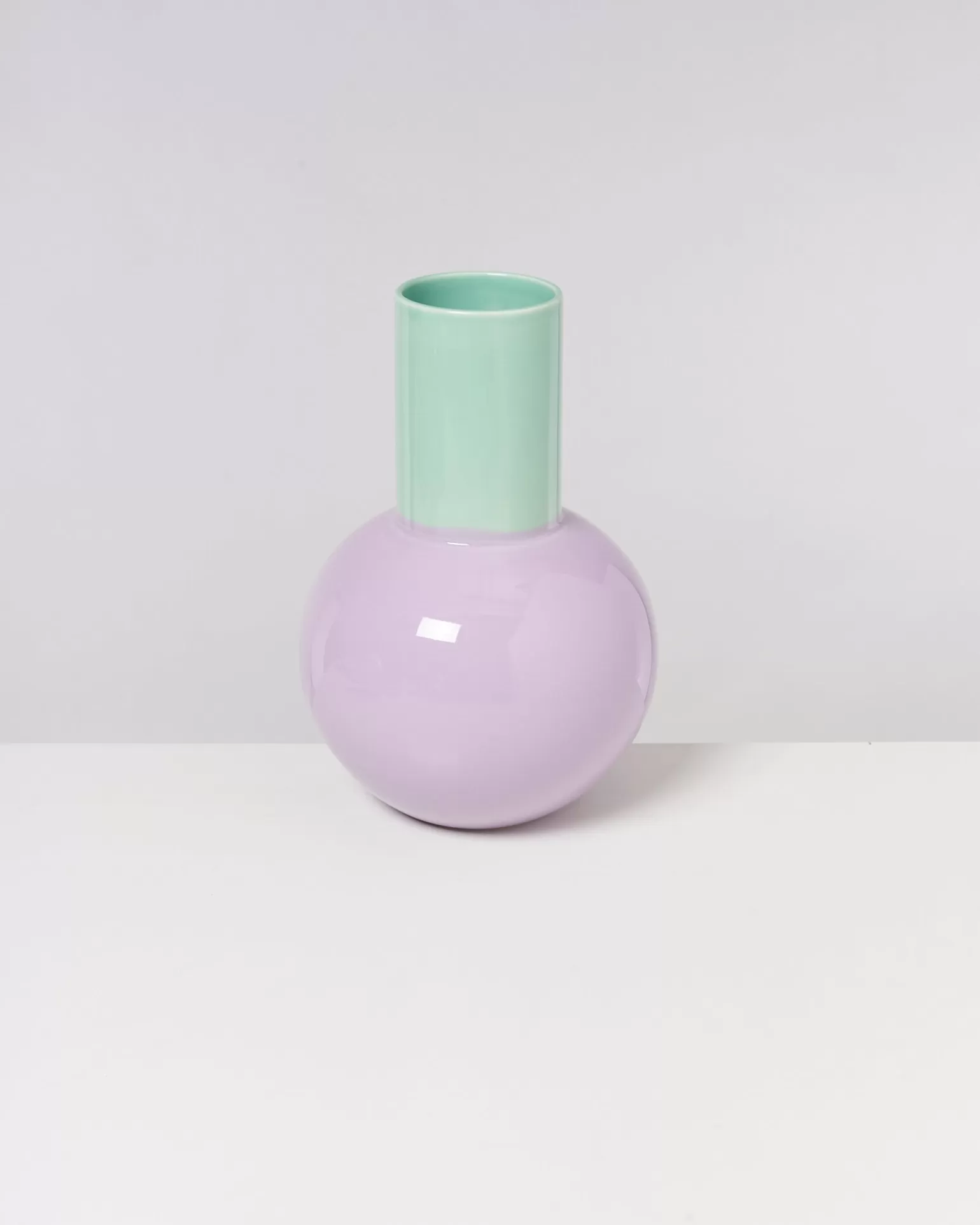 Clearance Motel a Miio Bola Vase L - Lilac Green pastel mint purple