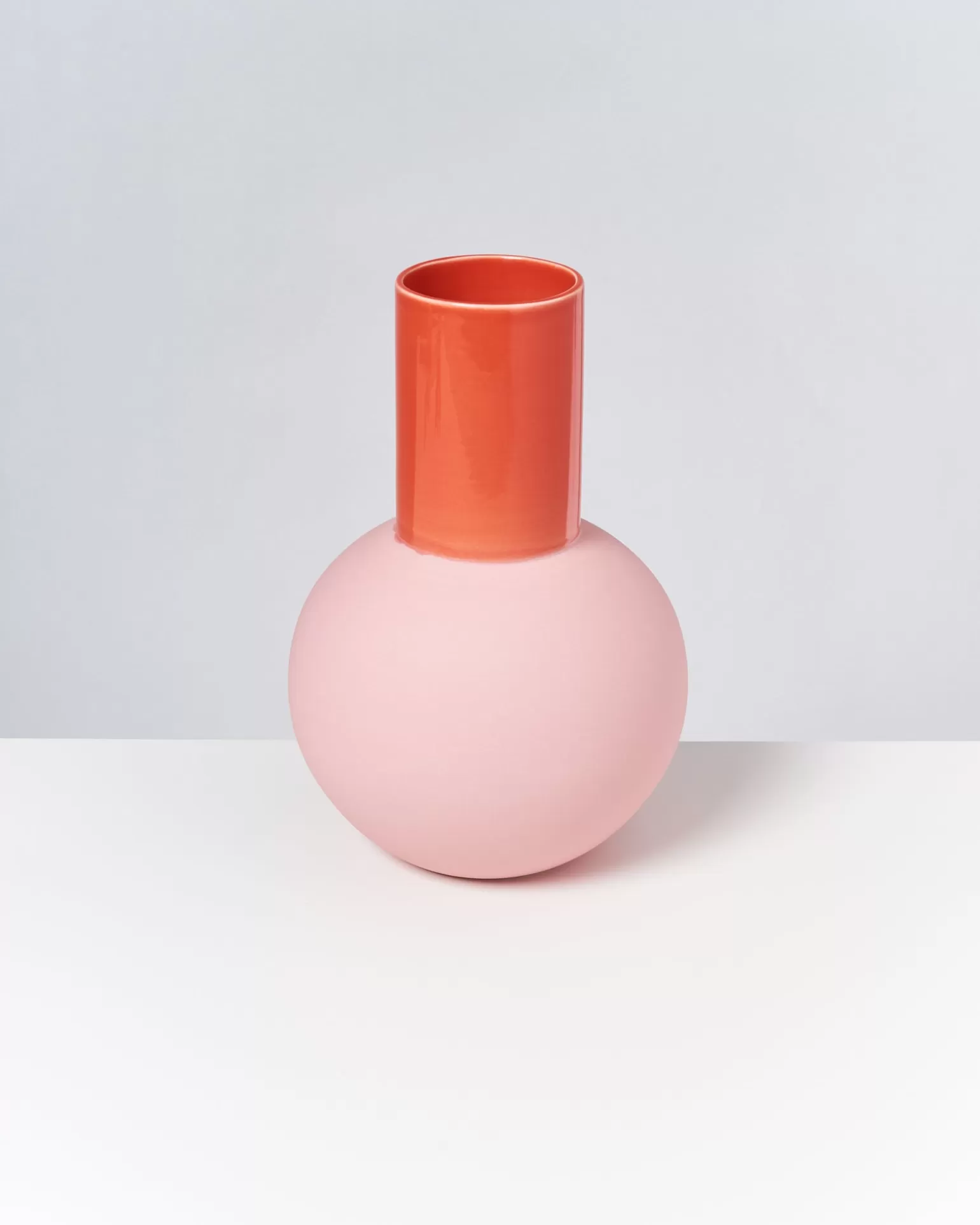 Clearance Motel a Miio Bola Vase L - rose coral