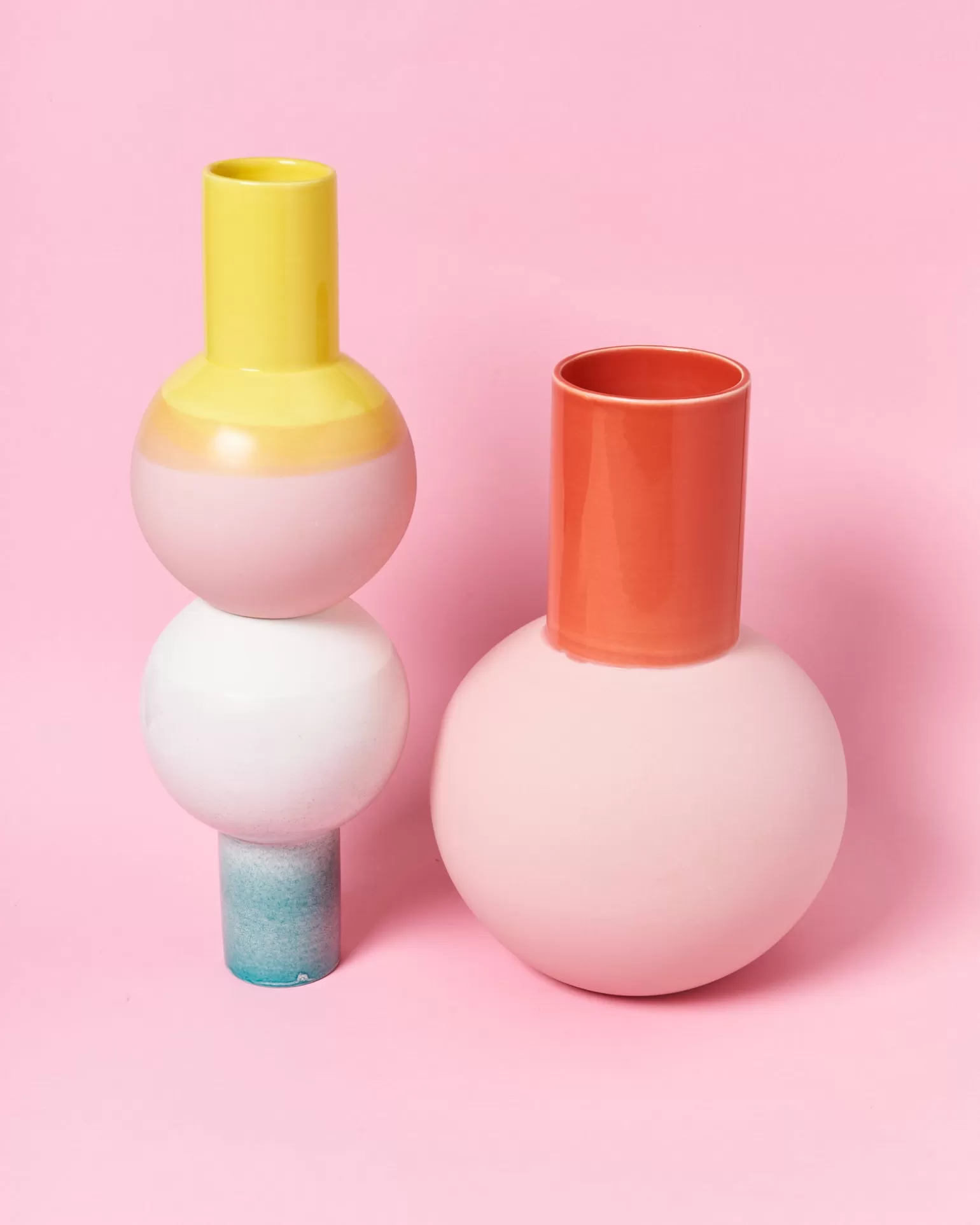 Clearance Motel a Miio Bola Vase L - rose coral