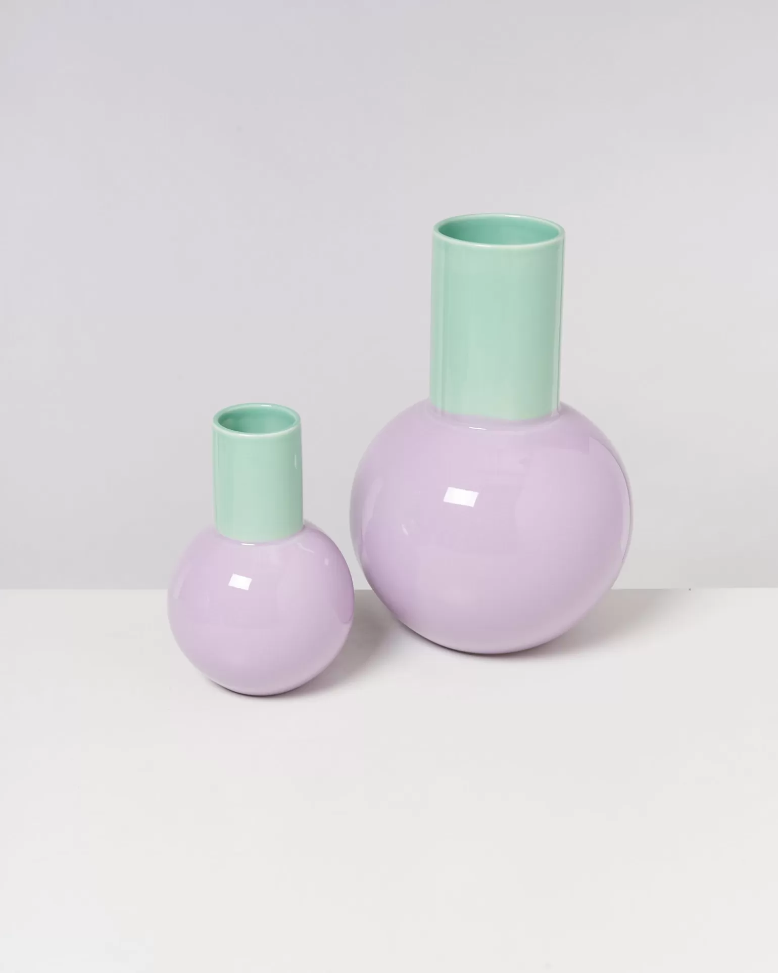 Cheap Motel a Miio Bola Vase M - Lilac Green pastel mint purple