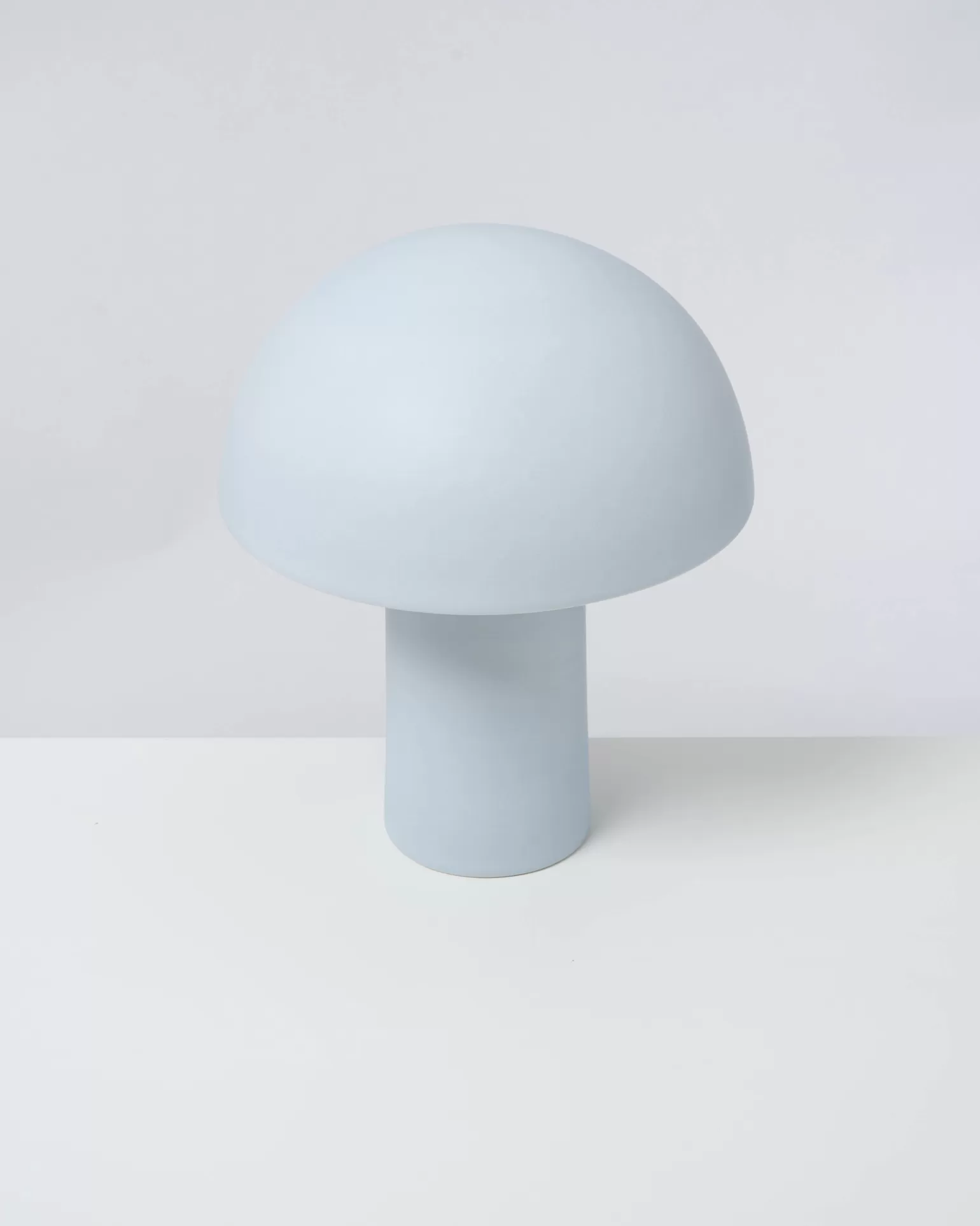 Clearance Motel a Miio Cogumelo - Ceramic Lamp Lightblue hellblau