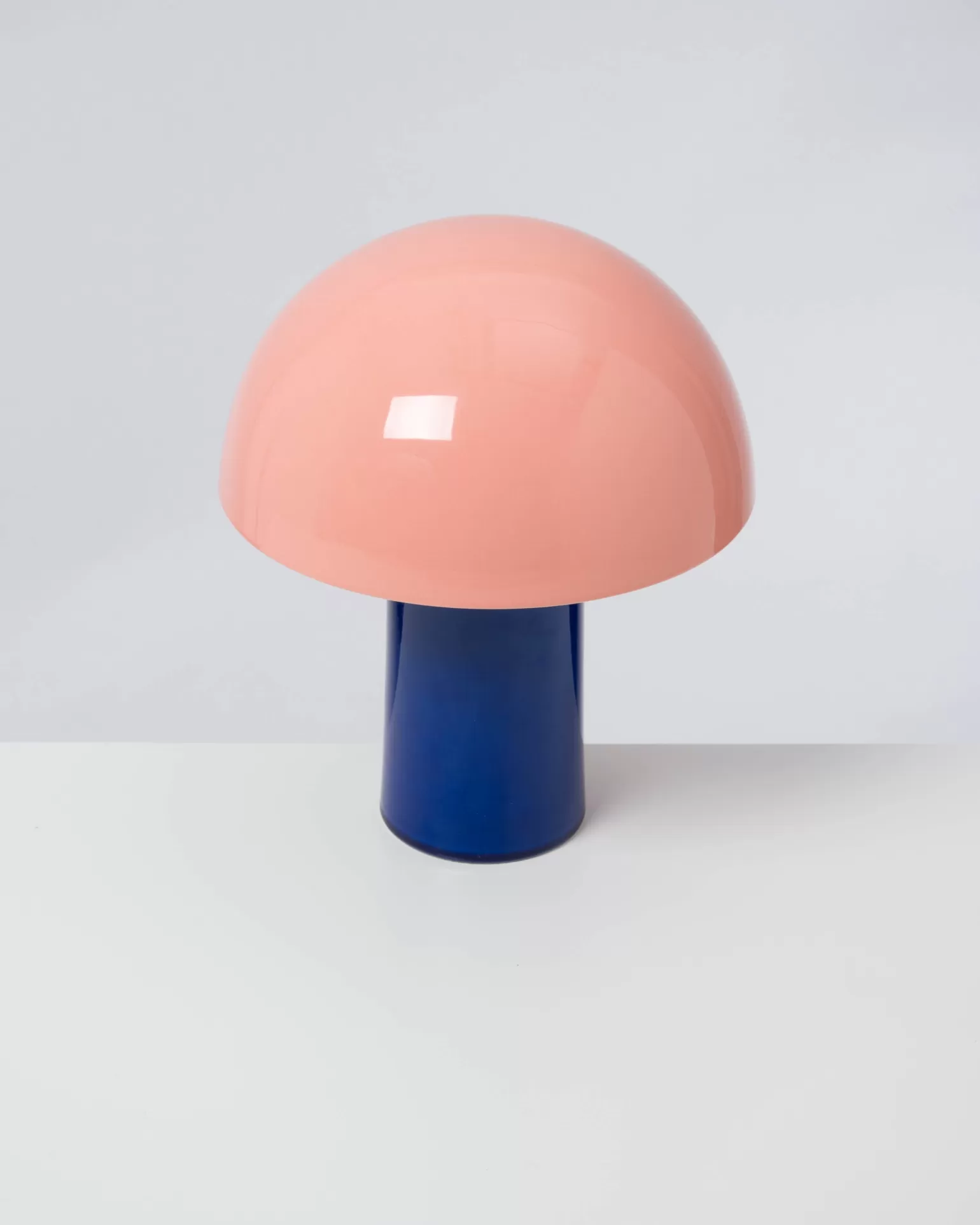 Hot Motel a Miio Cogumelo - Ceramic Lamp Pink Blue rosa blau