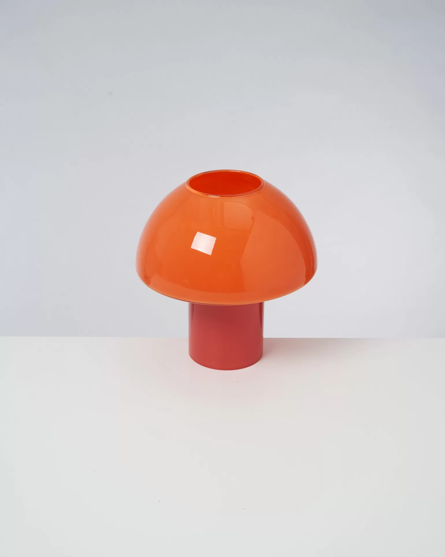 Store Motel a Miio Cogumelo - Glass Lamp Orange Red orange rot