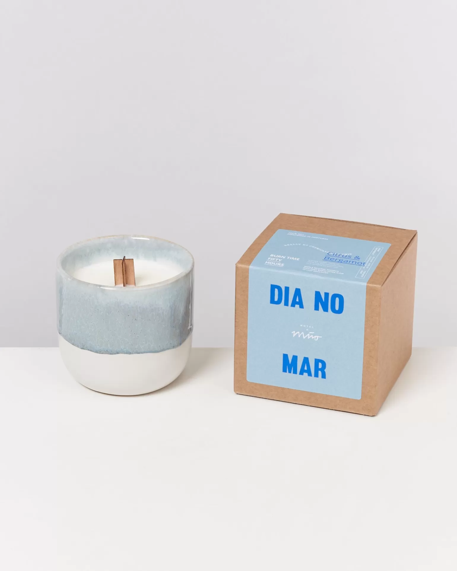 Store Motel a Miio Coimbra - Scented Candle "Dia No Mar" Greyblue graublau