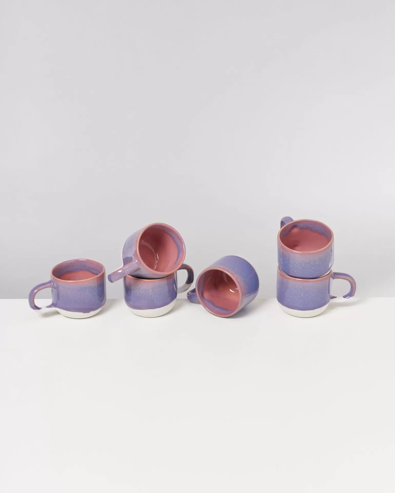 Best Sale Motel a Miio Coimbra - Set Of 6 Mugs Small lilac pink