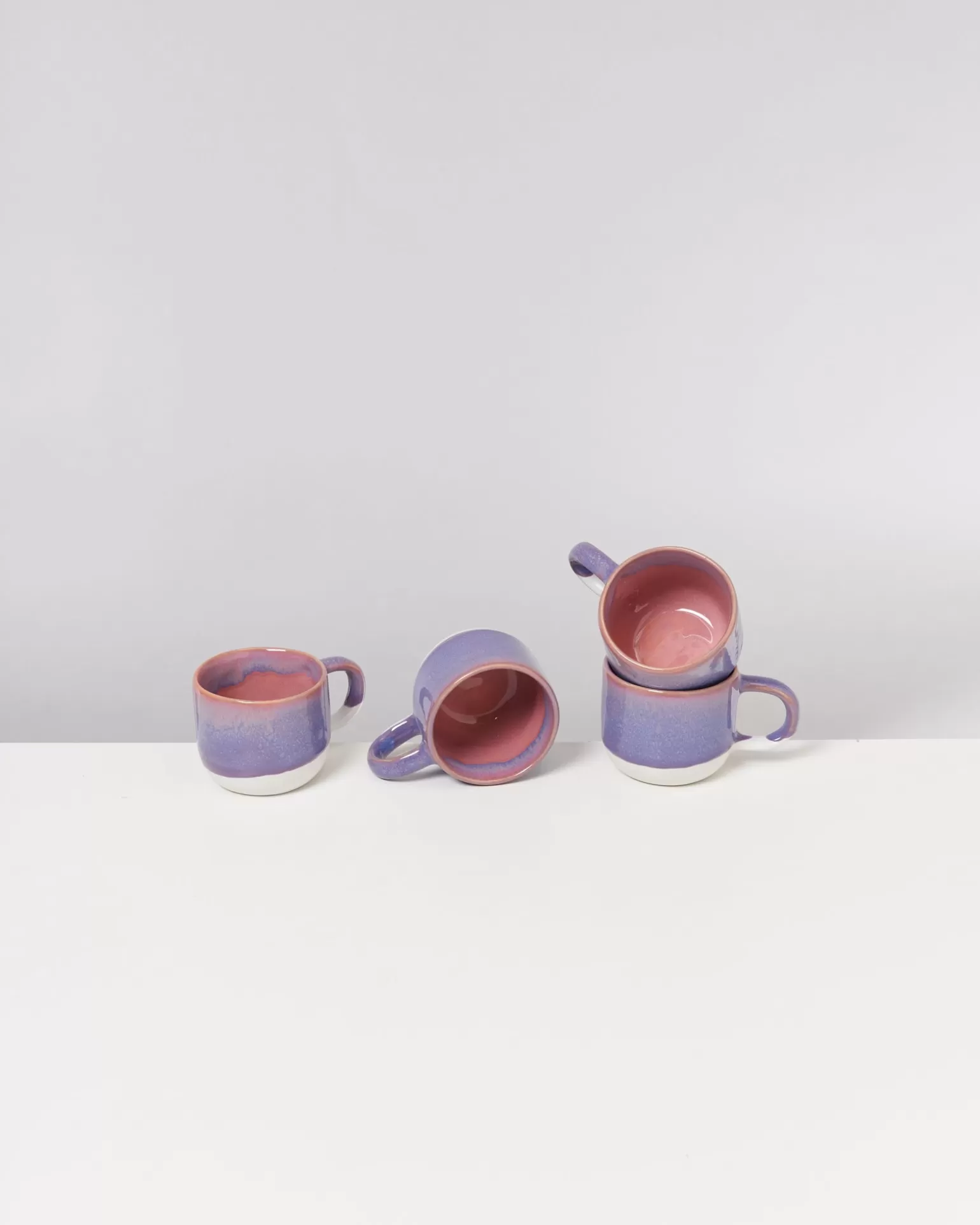 Fashion Motel a Miio Coimbra - Set Of 4 Mugs Small lilac pink