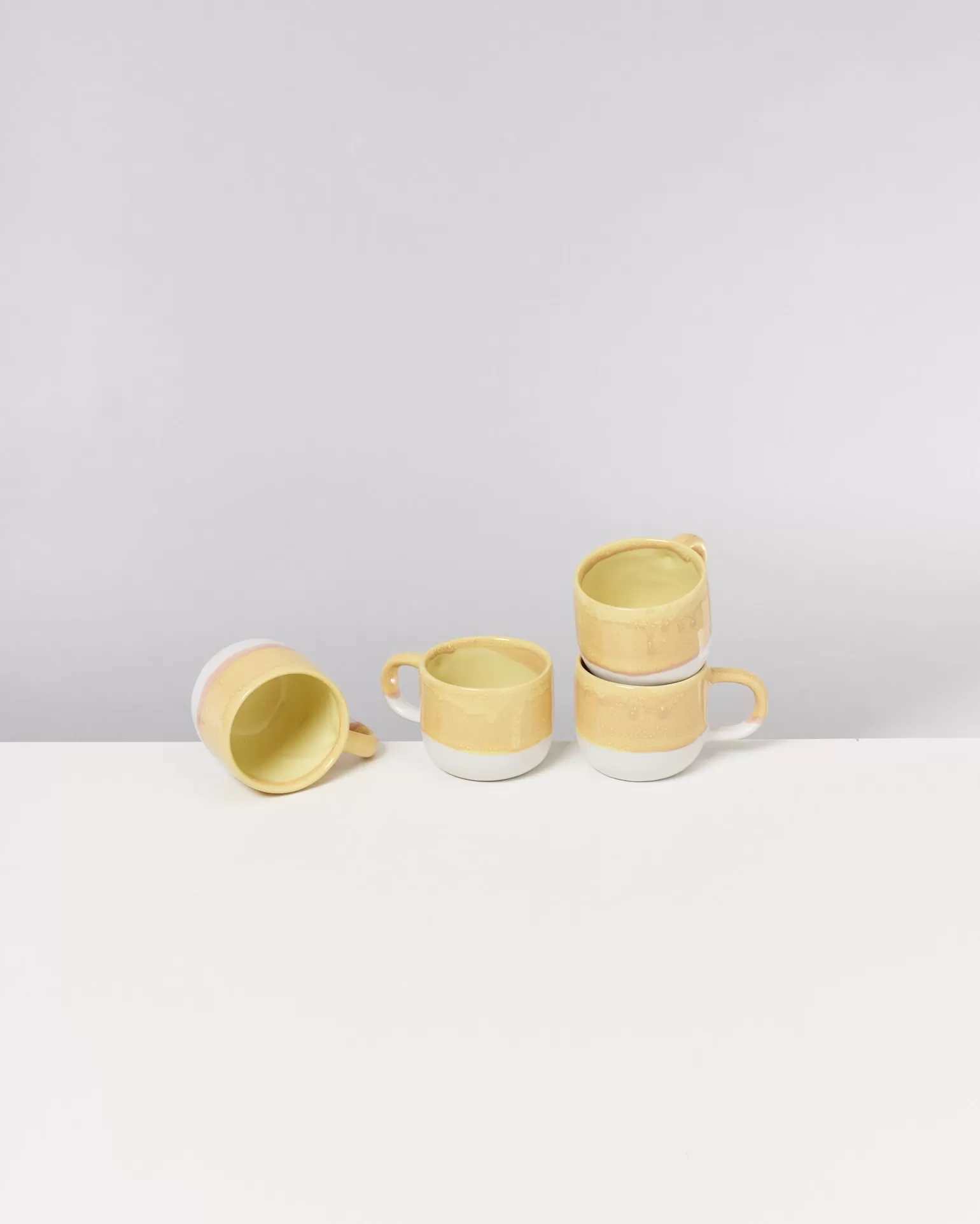 Discount Motel a Miio Coimbra - Set Of 4 Mugs Small yellow