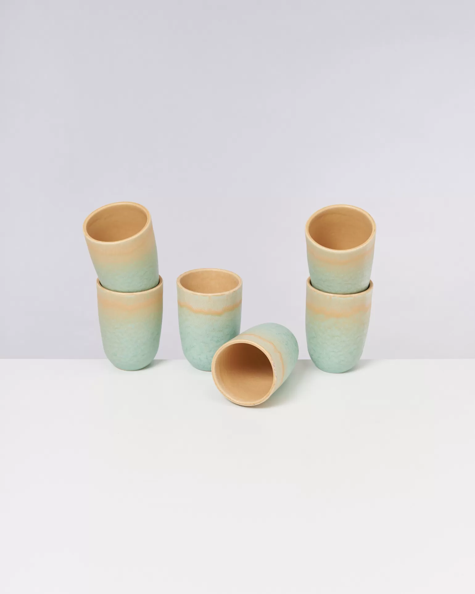 Best Motel a Miio Copa Alto - Set Of 6 Cups Big Pastel Mint pastellmint