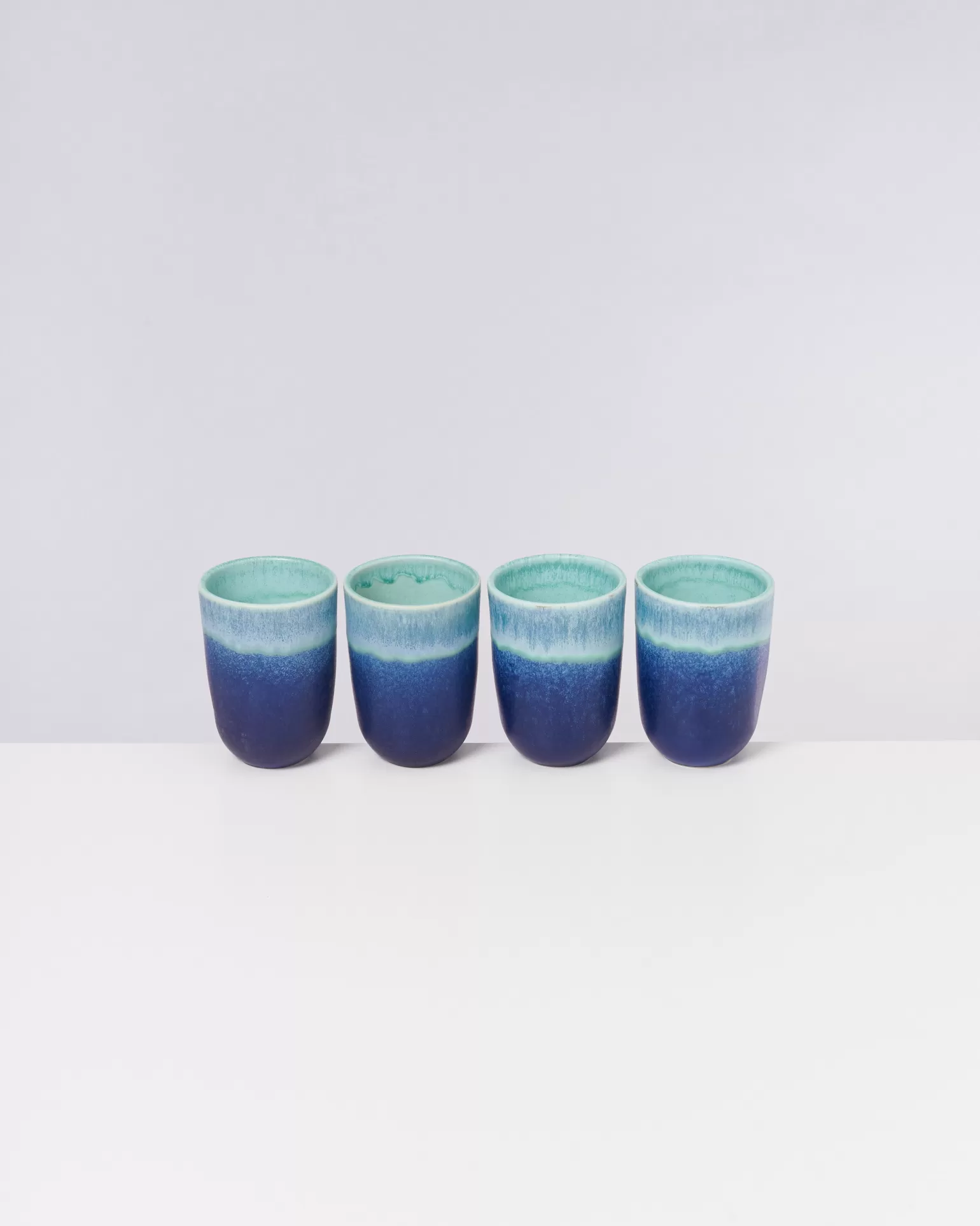 Hot Motel a Miio Copa Alto - Set Of 4 Cups Big Turquoise türkis