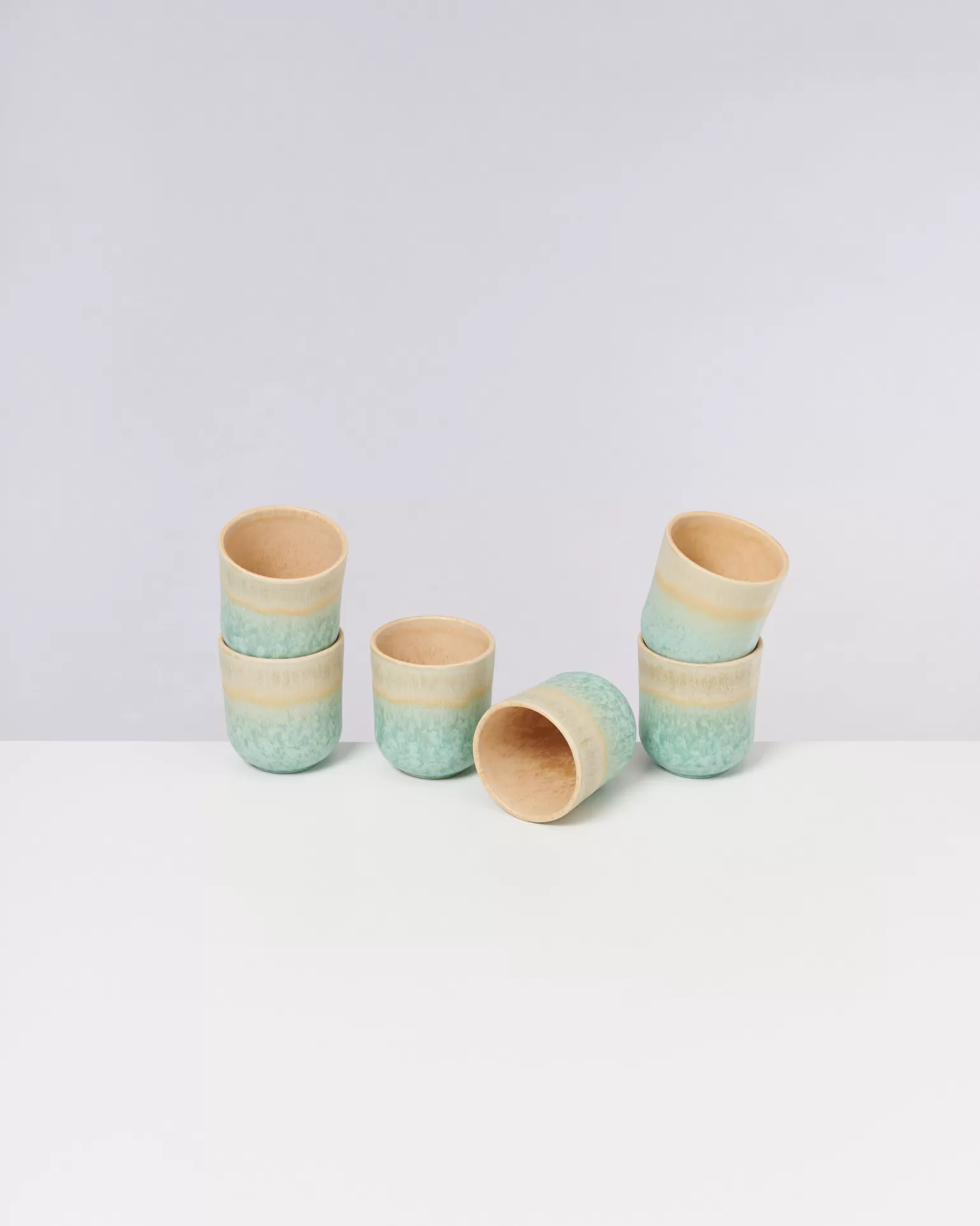 Store Motel a Miio Copa Alto - Set Of 6 Cups Small Pastel Mint pastellmint