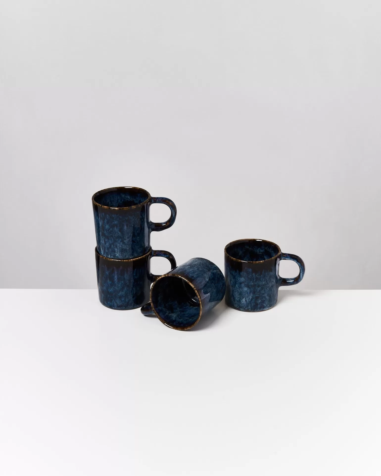 Best Motel a Miio Cordoama - Set Of 4 Mugs Big Darkblue dark blue