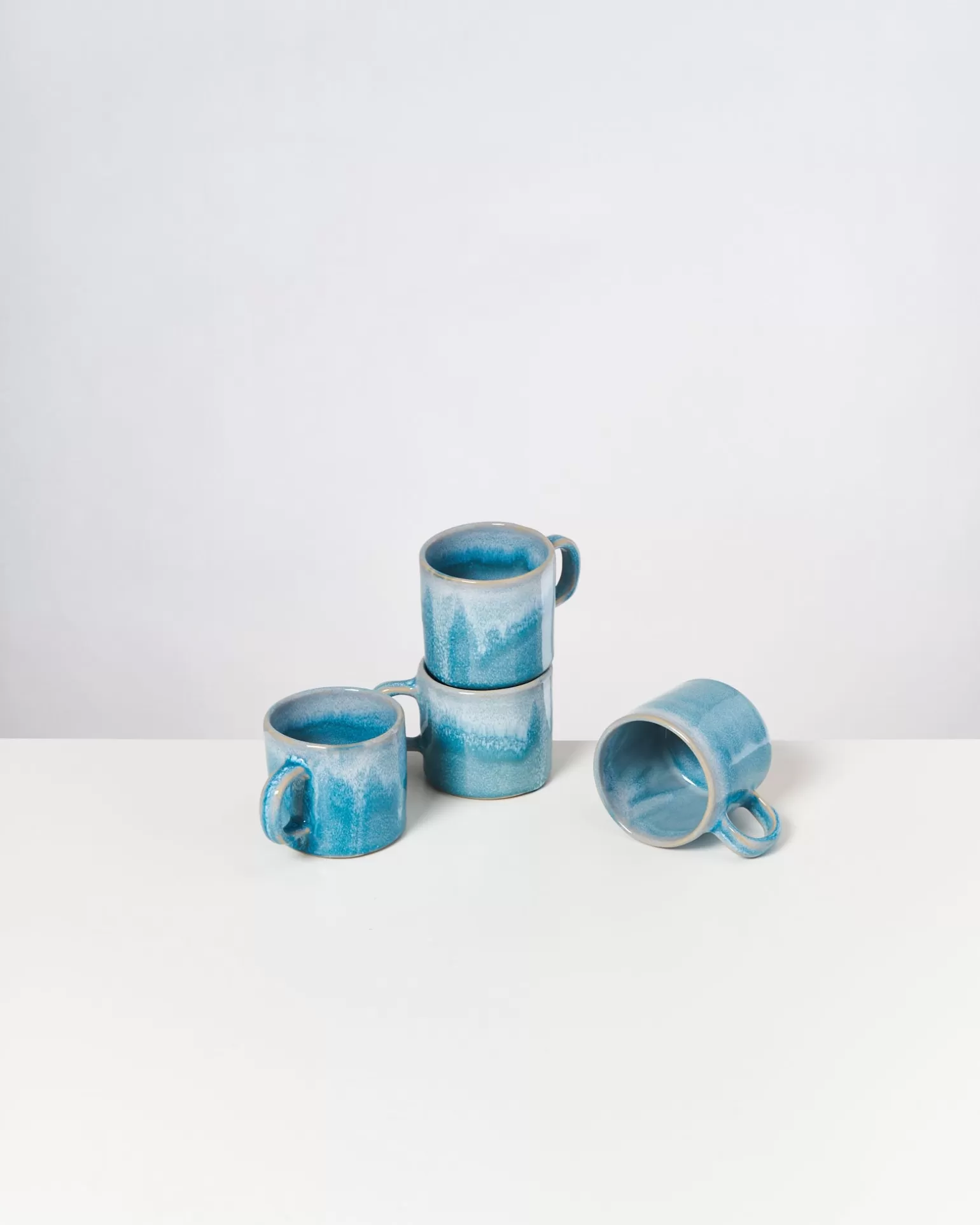 Store Motel a Miio Cordoama - Set Of 4 Mugs Small aqua