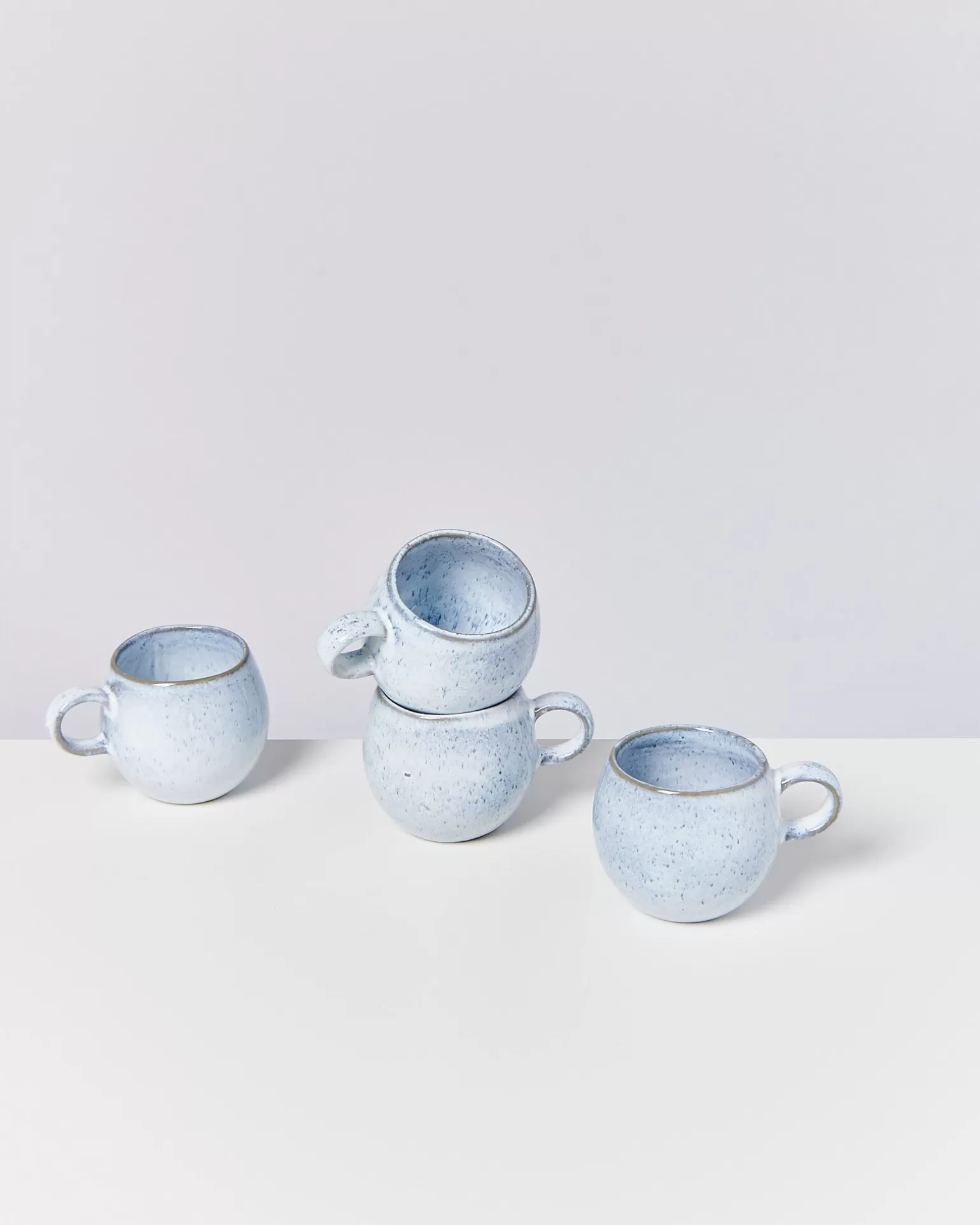 Store Motel a Miio Frio - Set Of 4- Mugs Small blau weiß