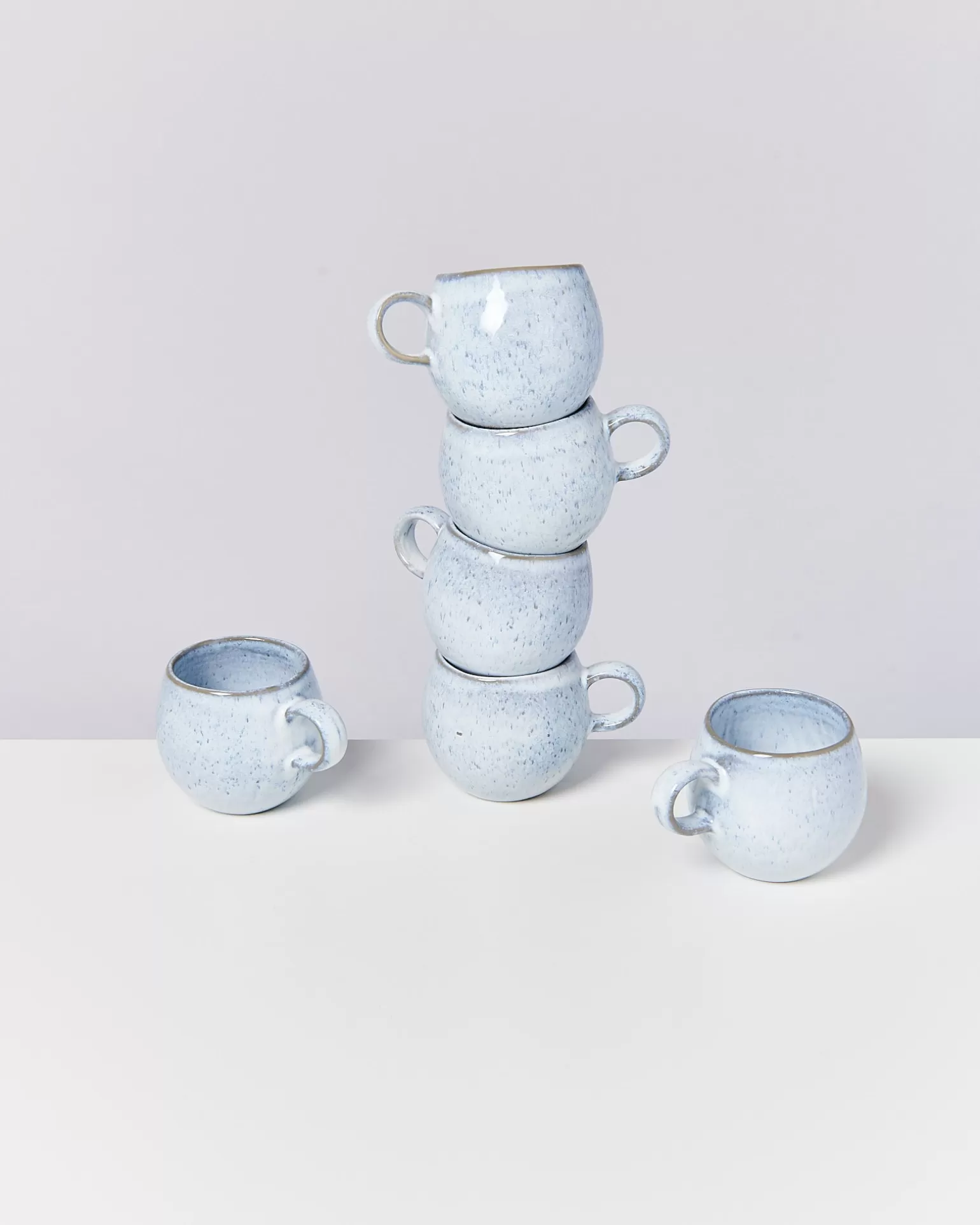 Online Motel a Miio Frio - Set Of 6 Mugs Small blau weiß