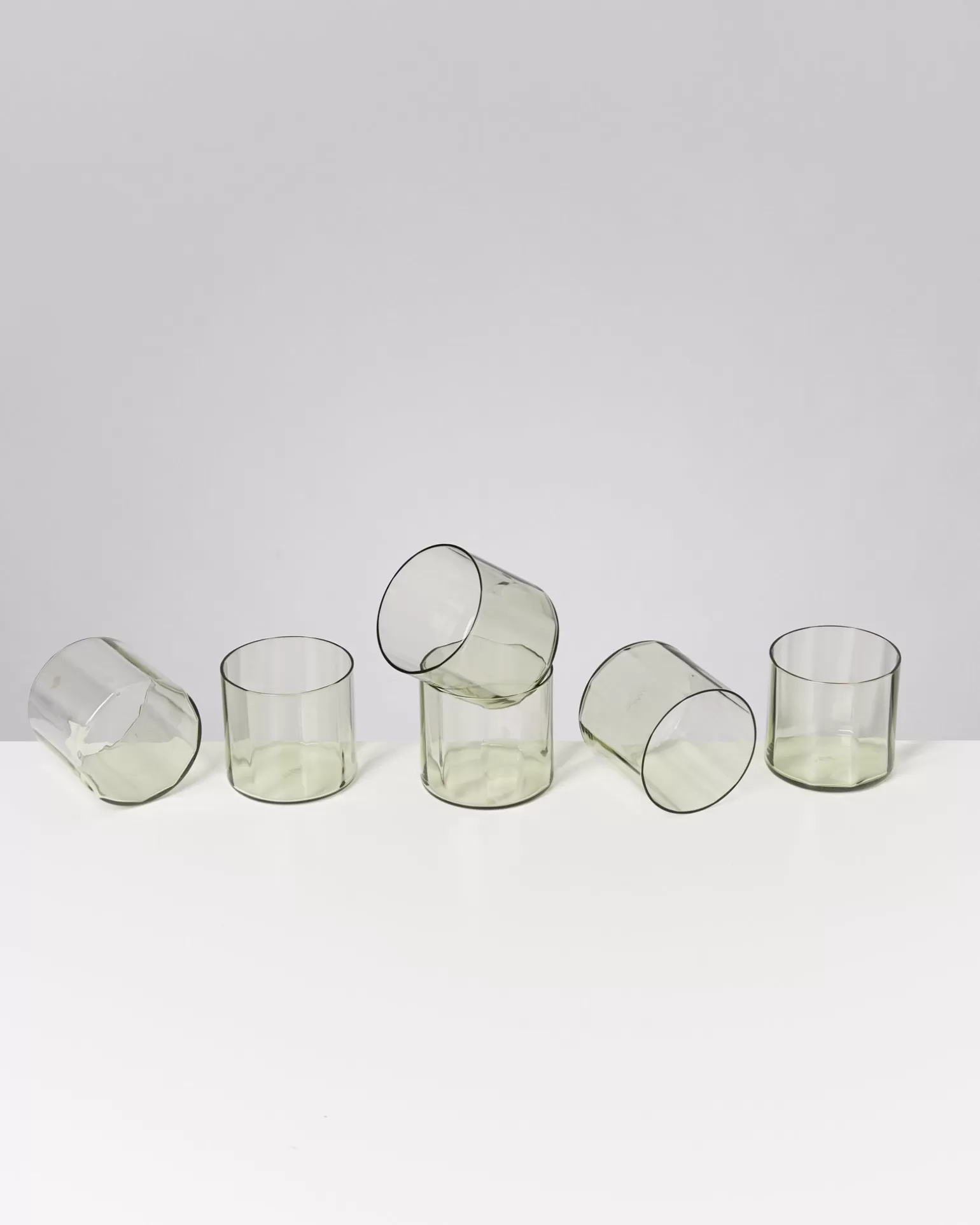 Outlet Motel a Miio Joia - Set Of 6 Glasses Flower Emerald smaragd