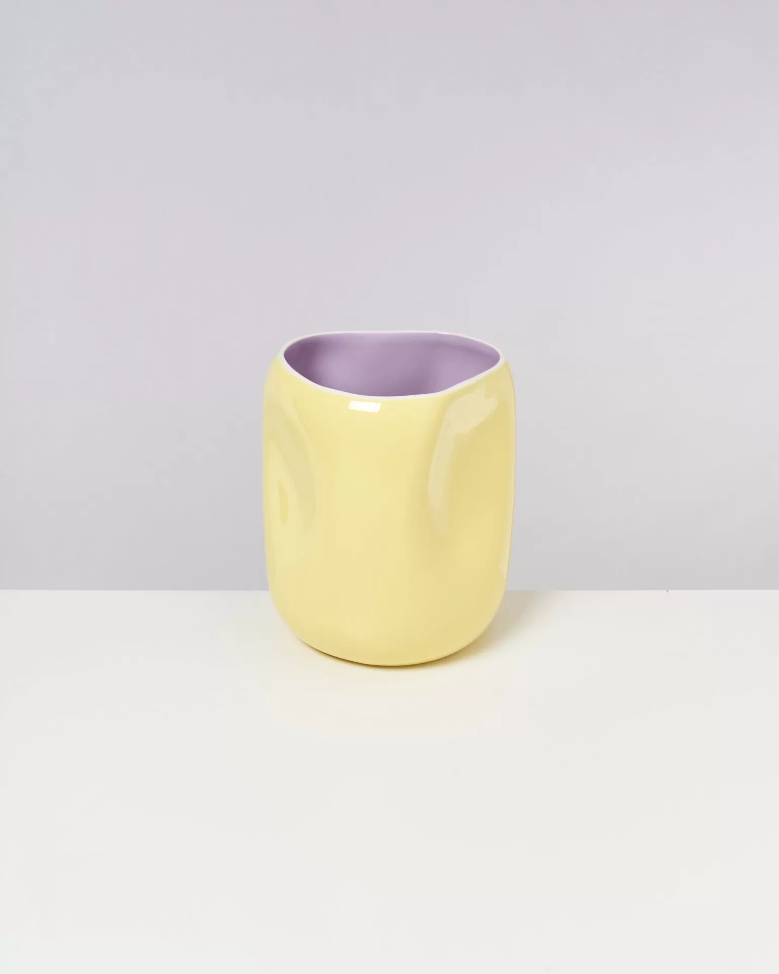 Sale Motel a Miio João Vase L Yellow Lilac gelb lila