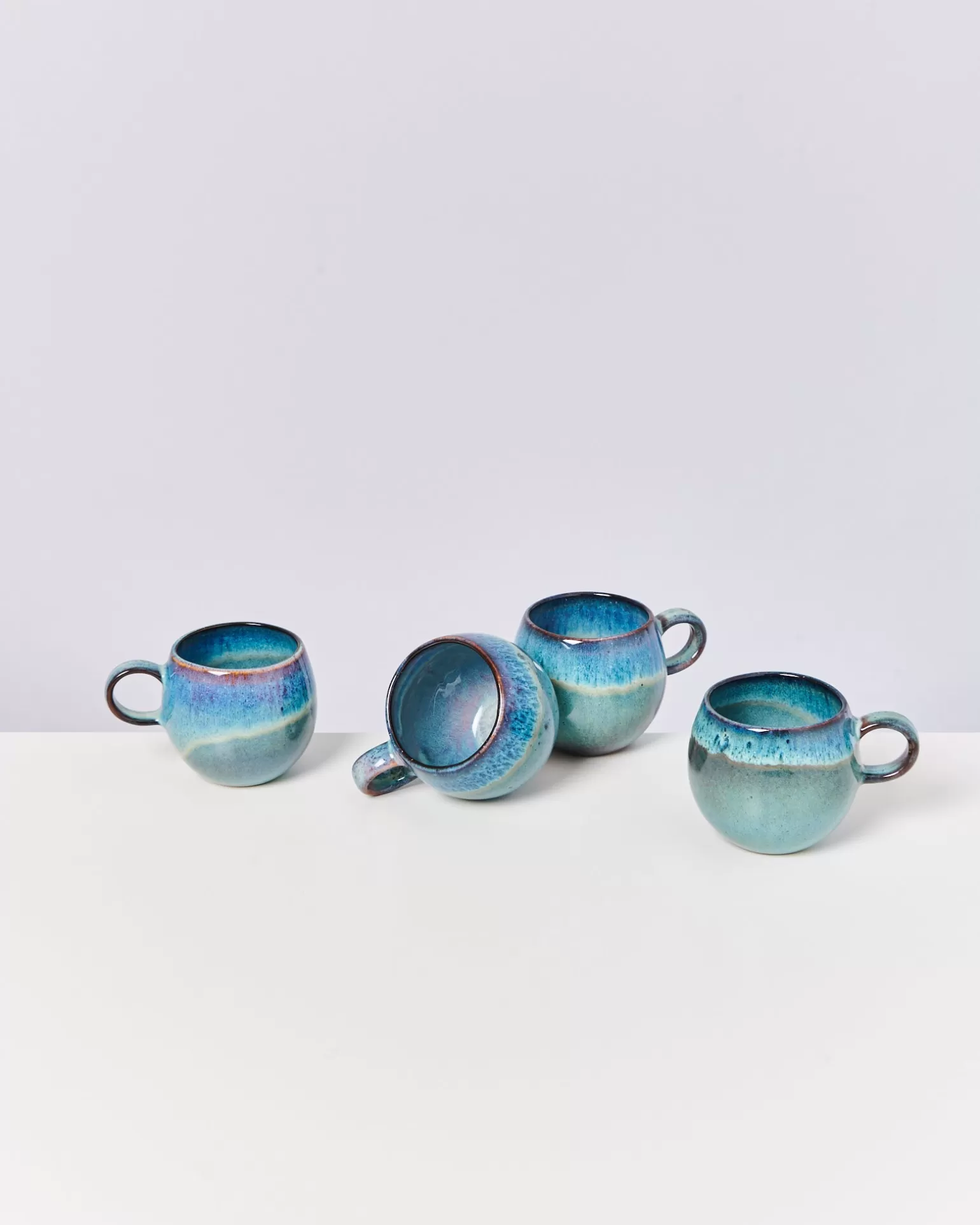 Sale Motel a Miio Madeira - Set Of 4 Mugs Small grünblau