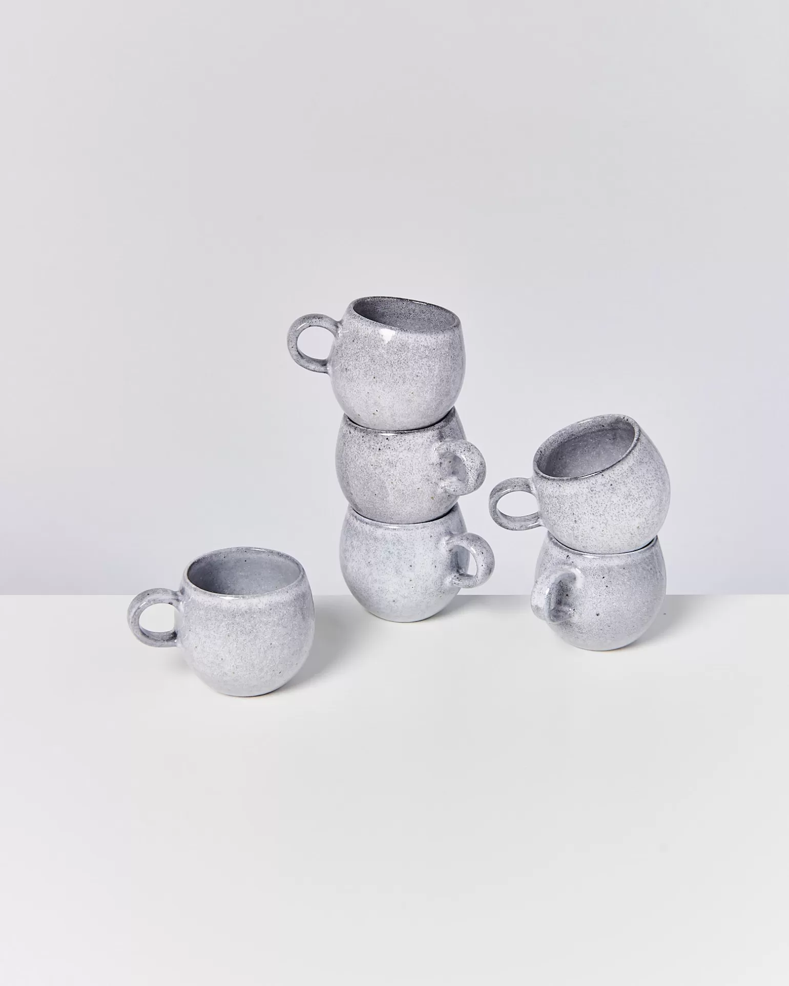 Flash Sale Motel a Miio Mae - Set Of 6 Mugs Small Grey Gray