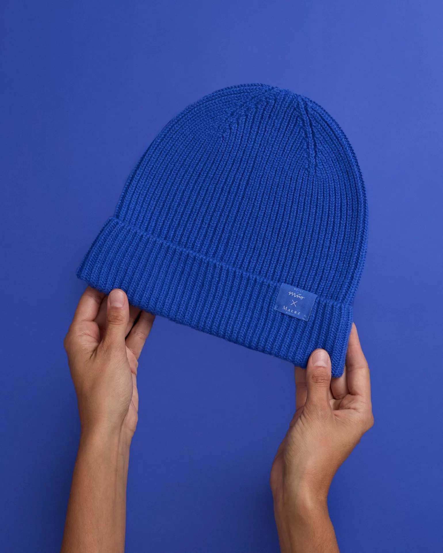 Flash Sale Motel a Miio X MAERZ Muenchen Beanie Blue