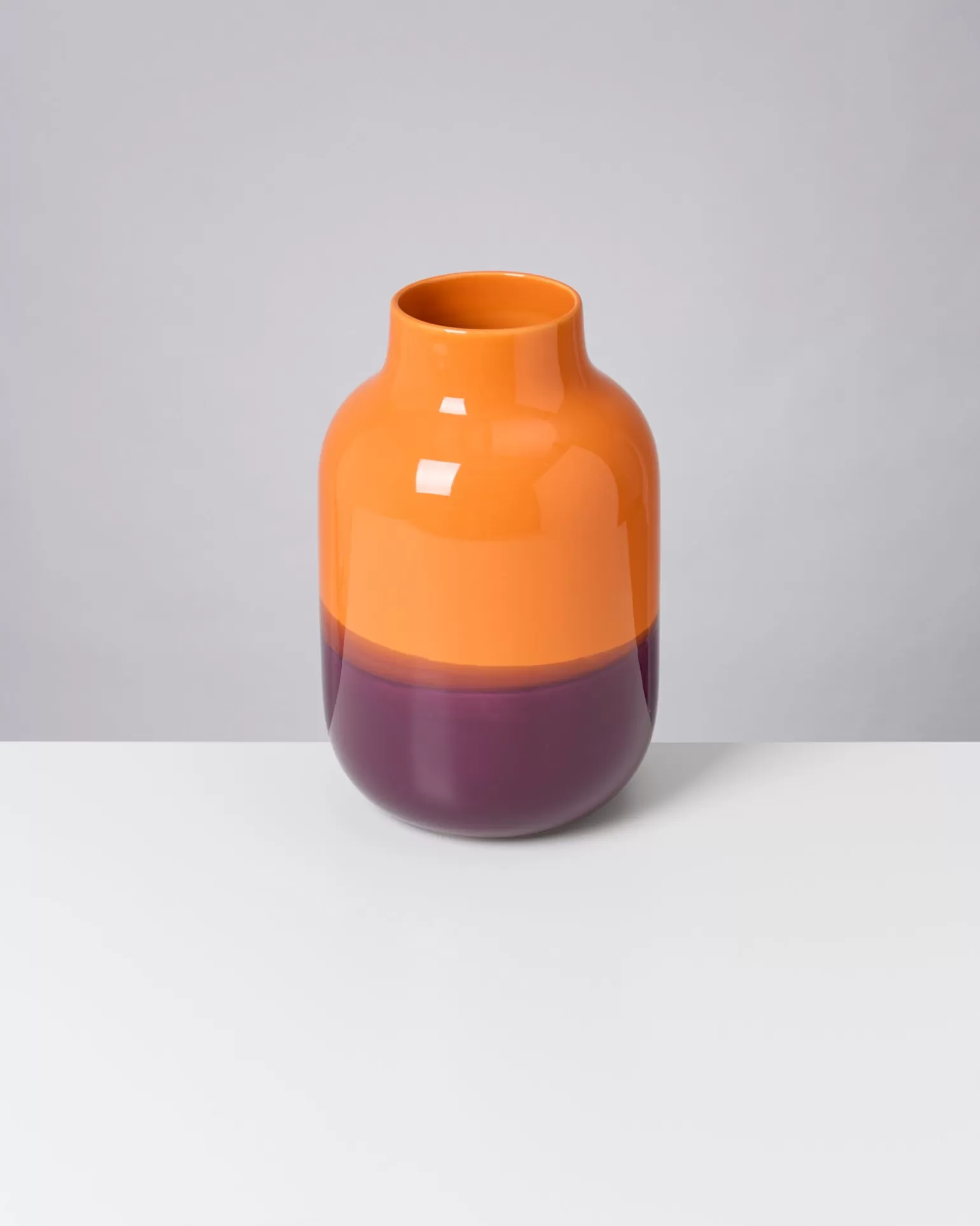 New Motel a Miio Nuno Vase L - orange darklilac