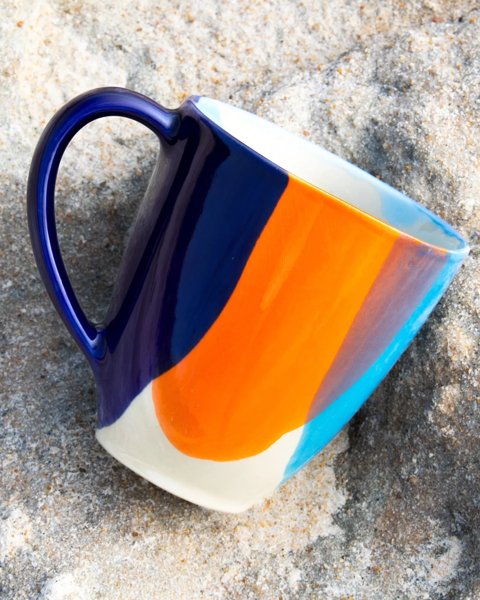 Hot Motel a Miio Pintor Mug Large Blue Orange blau orange