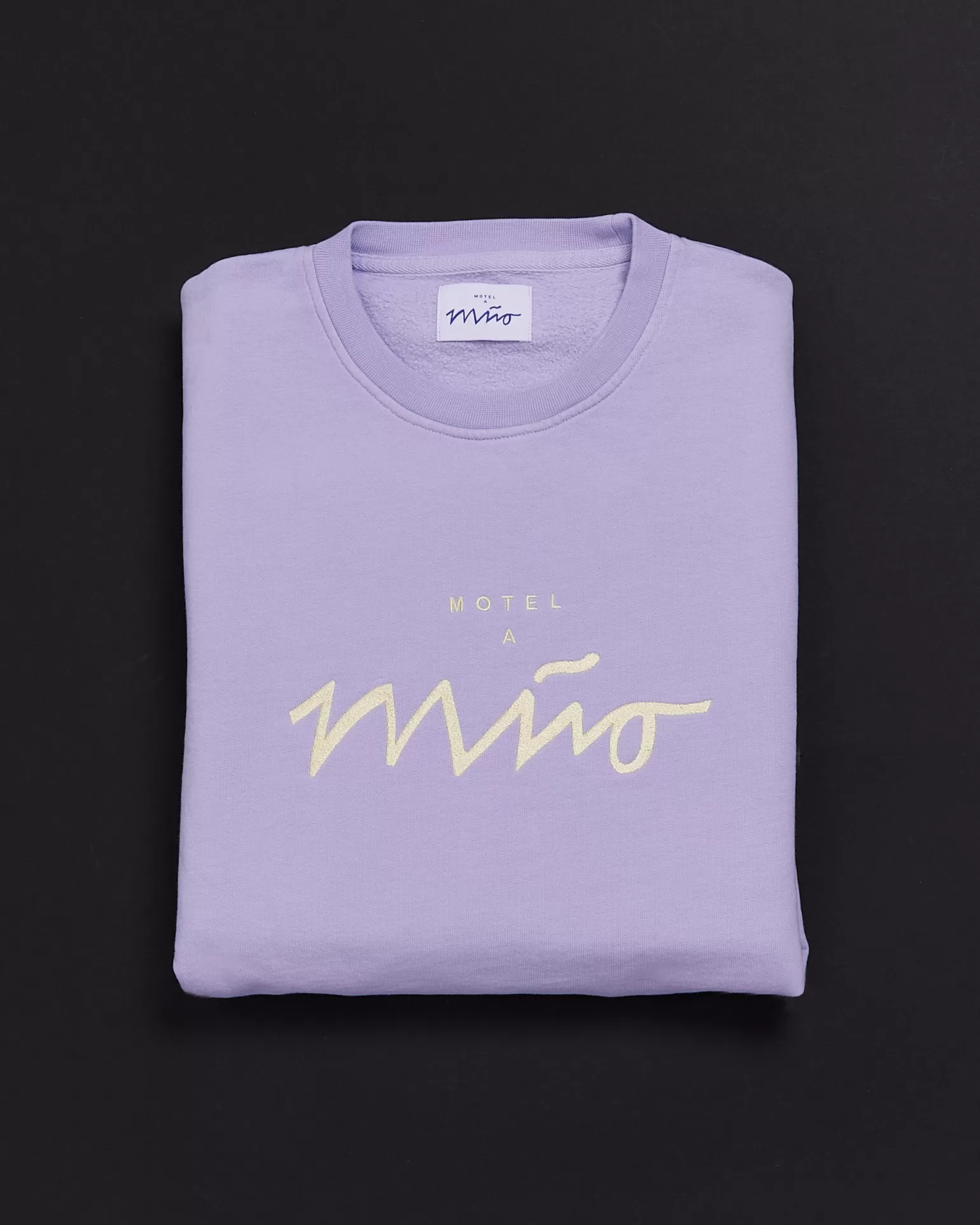 Cheap Motel a Miio Sweatshirt Men Lavender Yellow lavendel gelb