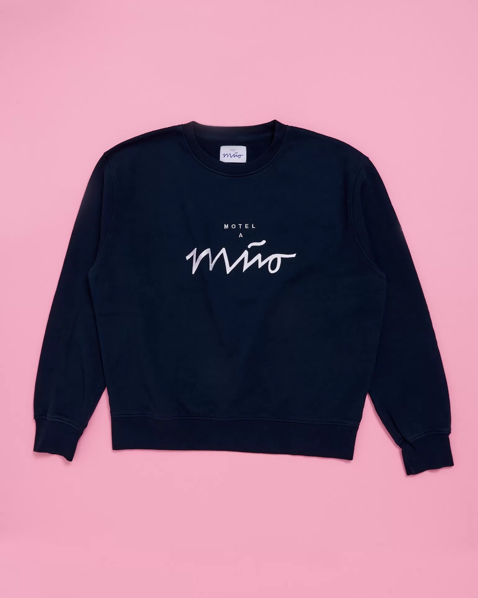 Fashion Motel a Miio Sweatshirt Women Navy White navy weiß